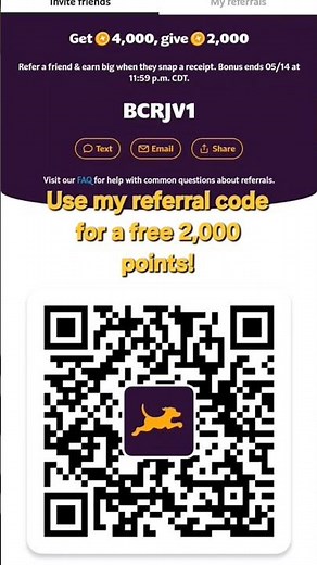 Fetch rewards referral code 2025 #fetchrewards #referralcode #viralshorts #freemoney #fetch #money