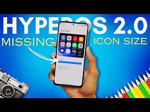 Xiaomi Removed Icon Size Feature From HyperOS 2 INDIA/GLOBAL Update 😱 Here's How to Enable it Back ✅