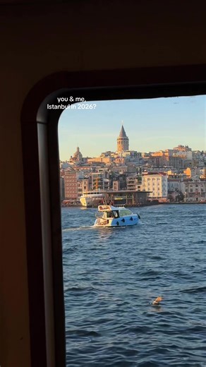 Istanbul is a therapy 🫶🏼 👉🏻 Planning a trip to Istanbul in 2026? 💌 Check out my ISTANBUL GUIDES. They include routes, handpicked map spots, hidden gems, local food places, and insider tips — so you can explore slowly and feel the city, not just see it. ✨ Link in bio 🫶🏻 #istanbulview #istanbultips #istanbultherapy #bosphorus #istanbul