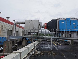 Advanced Industrial Air Filtration Machine for Voc and Particulate Removal