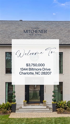 If you love Eastover homes, watch this. This Biltmore Drive custom build pairs timeless design with modern luxury. Think soaring 15’ ceilings, white oak floors, exposed beams, and a hidden library tucked behind the great room. Sliding glass walls open to a covered bluestone terrace with fireplace, creating seamless indoor outdoor living. The kitchen features a quartzite waterfall island, Sub-Zero refrigeration, Wolf range, and a built-in wine tower. The main level primary suite feels like a priv