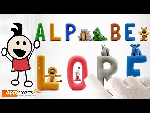 Hey Clay Talking ABC Funny Letters Game Demo by Appysmarts Kids