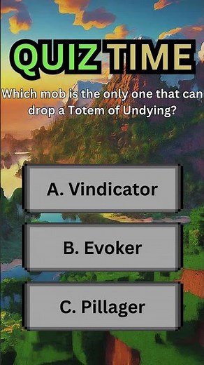 Minecraft Quiz #86 : Only 10% Know This One 💀