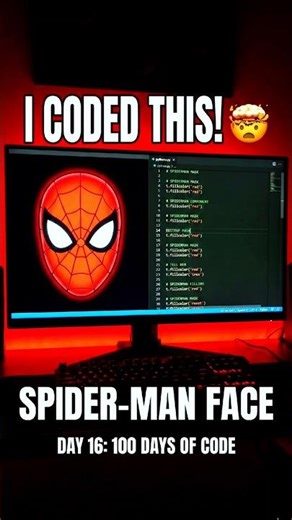 This Spiderman Code Took Me 5 Hours to Write.