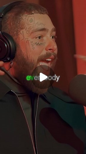 Post Malone’s Vault on Instagram: "Post Malone on his most POWERFUL song 😳🔥 @postmalone #postmalone #posty #chemical #edit"