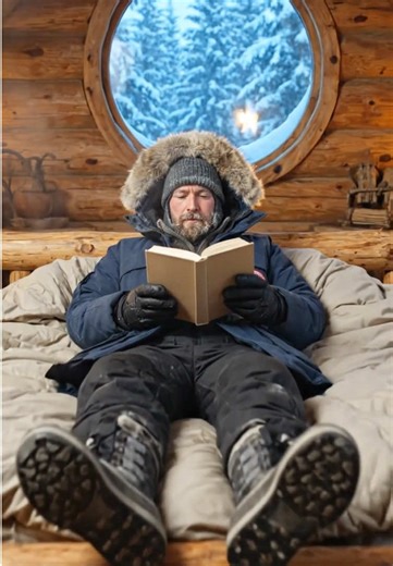 Winter survival Escape: The Snowy Tree Mansion #survival #usa🇺🇸 #fyp