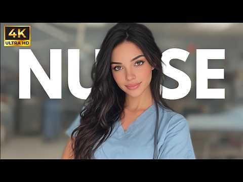 [4K] Blonde Nurse | Hospital Girl | Nurse Ai Lookbook