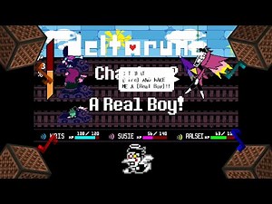Deltarune - Chapter 2 - A Real Boy!(Minecraft Note Block Studio)