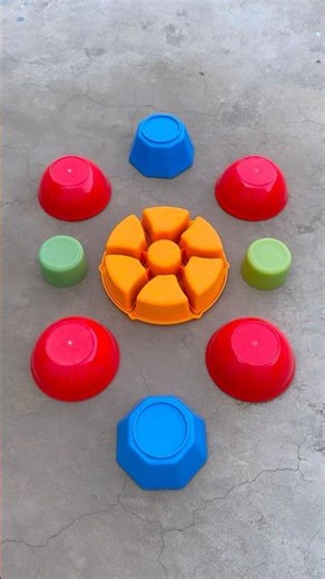 Most Satisfying ⚒️ Sand Cake Breaking Relaxing ASMR Multiple Sand #shortsfeed #youtube #viral