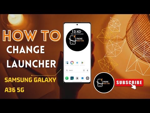 How to Change Launcher on Samsung Galaxy A36 5G | Step-by-Step Guide