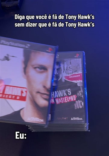 É pra já 🫡 #gamers #tonyhawk #tonyhawks #ps1 #ps2