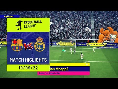 FCB vs RMA 🔥 Full Match Highlights | eFootball 2026 Mobile