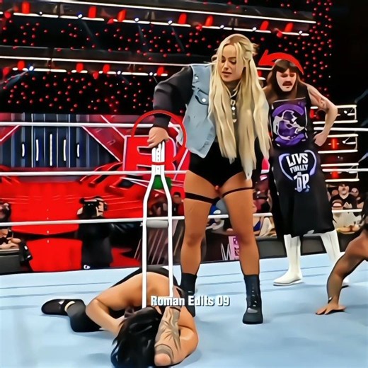 LIV MORGAN ATTACKED RHEA... BUT RHEA'S REVENGE WAS BRUTAL!😱#wwe #shorts#wrestlingshorts #shortedits