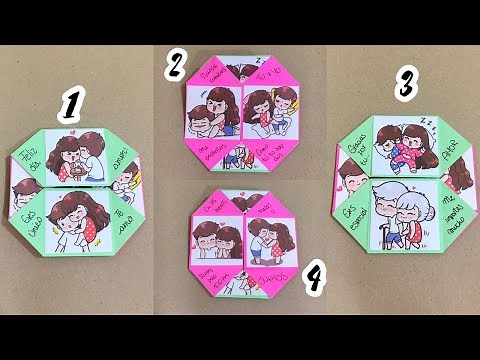 Tarjeta interminable octogonal | Nueva carta sin fin