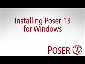 Poser 13 Installation Tutorial