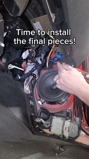 Custom Kick Panel Speaker Install and Final Tuning Process