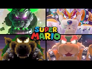Evolution of Bowser Battles in Super Mario Series (1985-2023)