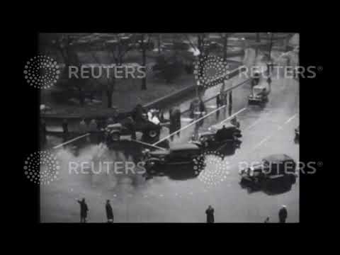 1937 President Roosevelt inaugurated in Washington