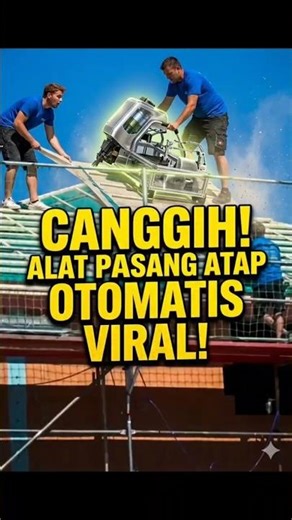 Sophisticated! This Automatic Roof Installation Tool Goes Viral! #diy