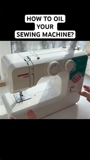 How to oil sewing machine properly?