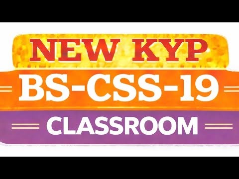NEW KYP COURSE BS CSS 19 SESSION CLASSROOM CLICKER FULL VIDEO