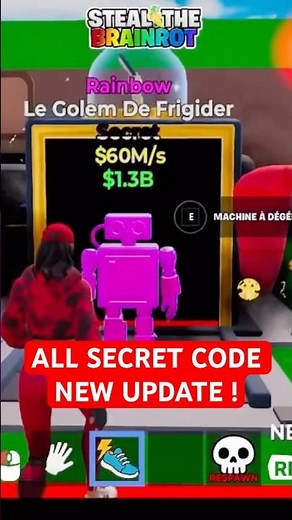 STEAL THE BRAINROT FERINS MAP FORTNITE CREATIVE - ALL NEW SECRET CODE Admin, Chocolate EVENT #shorts