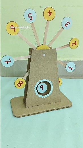 TLM Math Numbers Activity for School Project #mathsmodel #schoolproject #learning #shorts #science