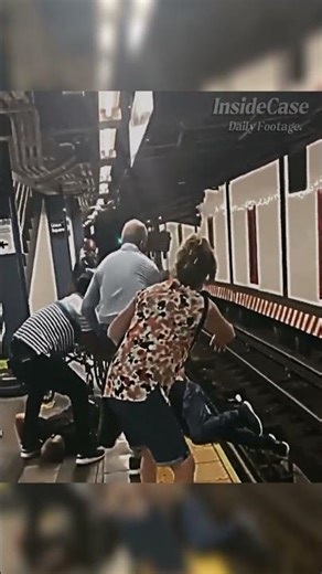 Watch how this hero saved this man's life😮 #usa #police #shorts