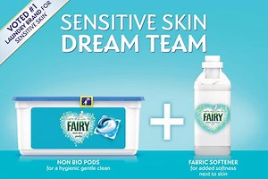 Fairy Non Bio’s Sensitive Skin Dream Team:  ‘It truly is perfect!’ - Netmums