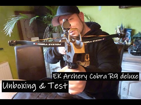 EK Archery Cobra R9 Deluxe Pack!!!Test---Unboxing Wödls World💥💥💥 Armbrust