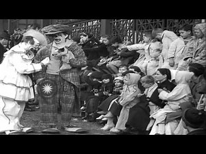 Clowns and performers of Ringling Brothers Barnum and Bailey Circus perform at Be...HD Stock Footage