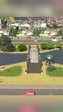 How To Make Awesome Walking Paths In Cities: Skylines! #shorts