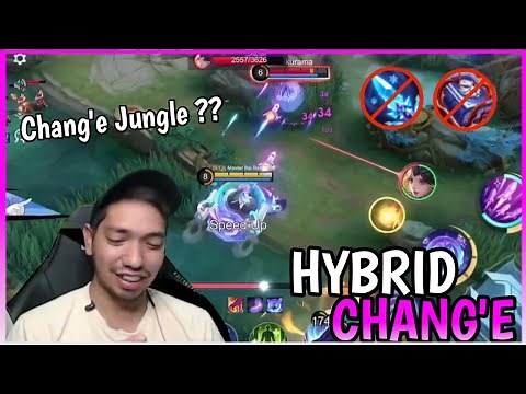 This New Attack Speed Chang'e Jungle is so Good | Chang'e Gameplay | MLBB