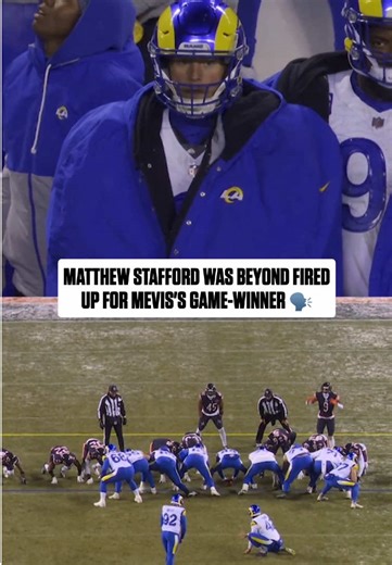 Matthew Stafford's Hilarious Jacket Toss Moment