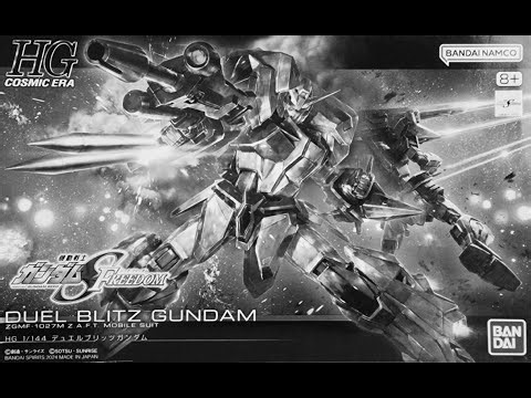 HG 1/144 Duel Blitz Gundam [Timelapse]