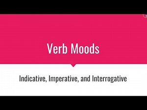 verb moods