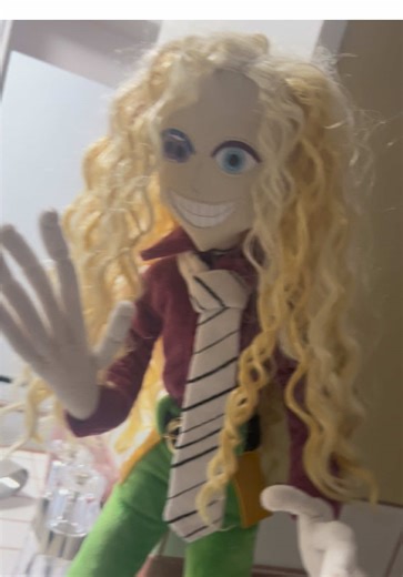 Custom Michael Distortion Plush Details