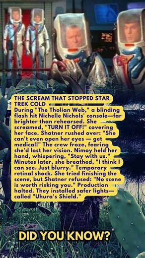 THE SCREAM THAT STOPPED STAR TREK COLD