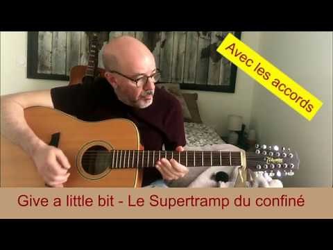 Give a little bit - Supertramp [Tuto guitare Terafab] cover confiné