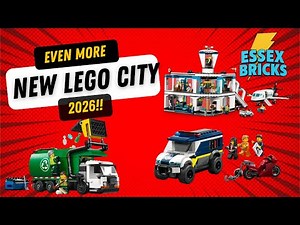 NEW LEGO CITY 2026 SETS! Airport, Fire Truck, Delivery Van & MORE!