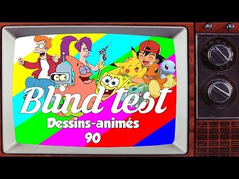 Blind test - Dessins animés 90