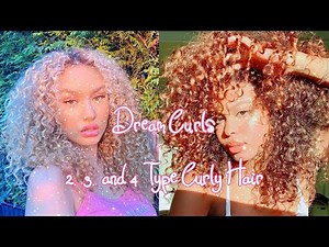 ✩･ﾟ𝓓𝓻𝓮𝓪𝓶 𝓬𝓾𝓻𝓵𝓼 ﾟ･✩ Curly Hair Subliminal 🌸 2, 3, and 4 type curly hair 🌸