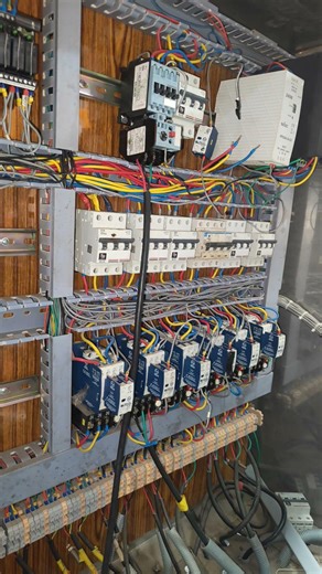 Industrial Electrical Control Panel Wiring | Neat & Professional Automation Panel#electrician #new
