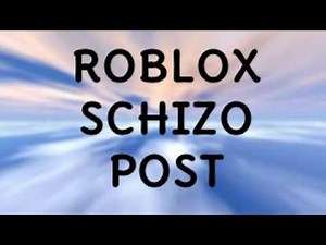 Roblox Schizo Theories