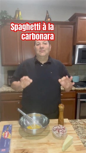 Spaghetti à la Carbonara- #howtomakespaghetti #italianrecipes #cooking #recipe