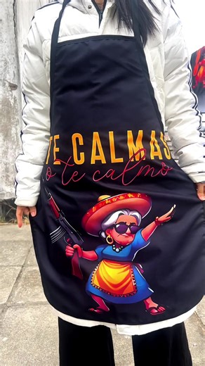 Funny cartoon character printed apron#videowave#Funny cartoon#Apron#Printed apron#Cooking without greasy eye-catching