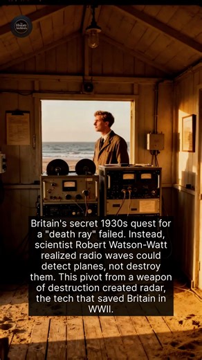 8.5K views · 332 reactions | The failed search for a death ray accidentally led to the invention of radar. | The History Archives | Facebook
