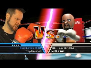 so I tried to become a Wii Sports Boxing Champion..