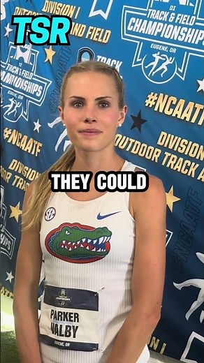 Parker Valby Shows Gratitude After FINAL NCAA Race!