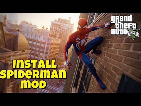 How to Install Spider-Man Mod In GTA V (2025) GTA 5 MODS